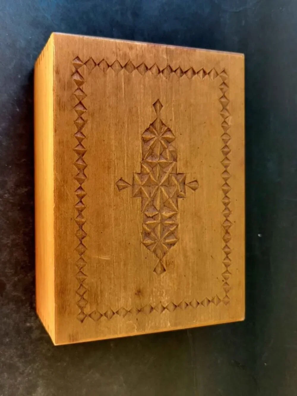 E. & J.B. Young & Co. antique leather